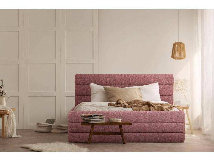 OTTO products Polsterbett Merrit, Quernaht im Kopf- und Fußteil, in 5 Breiten, auch in 220 cm Länge, grau rot, rot-grau OTTO products Polsterbett Merrit, Quernaht im Kopf- und Fußteil, in 5 Breiten, auch in 220 cm Länge, grau rot, rot-grau von OTTO-products