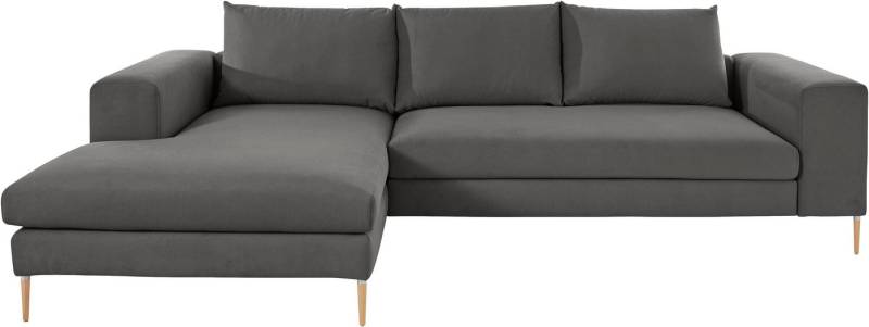 OTTO products Polsterecke Finnja, softer, legerer Sitzkomfort, bequem, zeitloses Design, L-Form, Mit Bettfunktion & Bettkasten von OTTO products