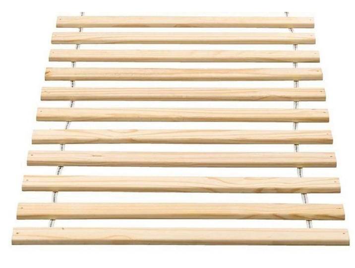 58 aufm Kessel Lattenrost Rolllattenrost Kashka 200x90x2 Rollrost Massivholz Natur, inkl. Versand, Liegefläche 90 x 200, 16 Kieferleisten von OTTO