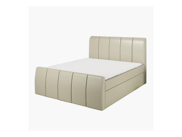 A&J MöbelLand GmbH Boxspringbett KARIS mit 2 Bettkästen, Bonell-Matratze und Topper., beige, Bonnell-Federkernmatratze - H2 (0 kg - 80 kg), Beige 1123 von OTTO