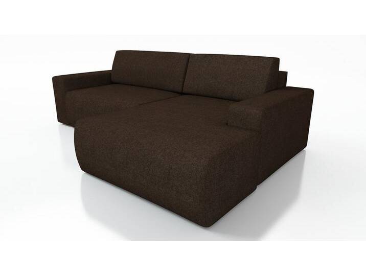 A&J MöbelLand GmbH Ecksofa TOTI mit Bettkasten und Schlaffunktion Bonel, braun, Braun 16 von OTTO