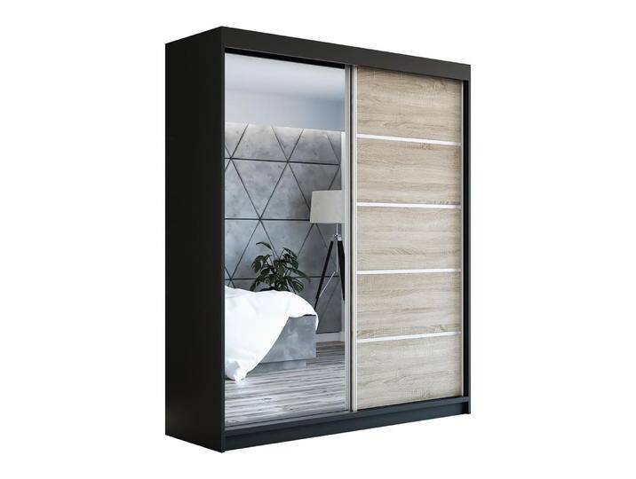 A&J MöbelLand GmbH Schwebetürenschrank BERLIX,2-türig Schrank mit Spiegel (TOP ANGEBOT! Geräumiger Schrank mit einer Breite von 180 cm und Spiegel, ideal zur Aufbewahrung von Kleidung und Accessoires. 2 Schubladen und viel Stauraum. TOP PRODUKT! Wählen Sie das ideale Modell für Ihr Schlafzimmer!, Inclusive 2 Schubladen) Breite: 180 cm, Höhe: 215 cm, Tiefe: 59,5 cm A&J MöbelLand GmbH Schwebetürenschrank BERLIX,2-türig Schrank mit Spiegel (TOP ANGEBOT! Geräumiger Schrank mit einer Breite von 180 cm und Spiegel, ideal zur Aufbewahrung von Kleidung und Accessoires. 2 Schubladen und viel Stauraum. TOP PRODUKT! Wählen Sie das ideale Modell für Ihr Schlafzimmer!, Inclusive 2 Schubladen) Breite: 180 cm, Höhe: 215 cm, Tiefe: 59,5 cm von OTTO