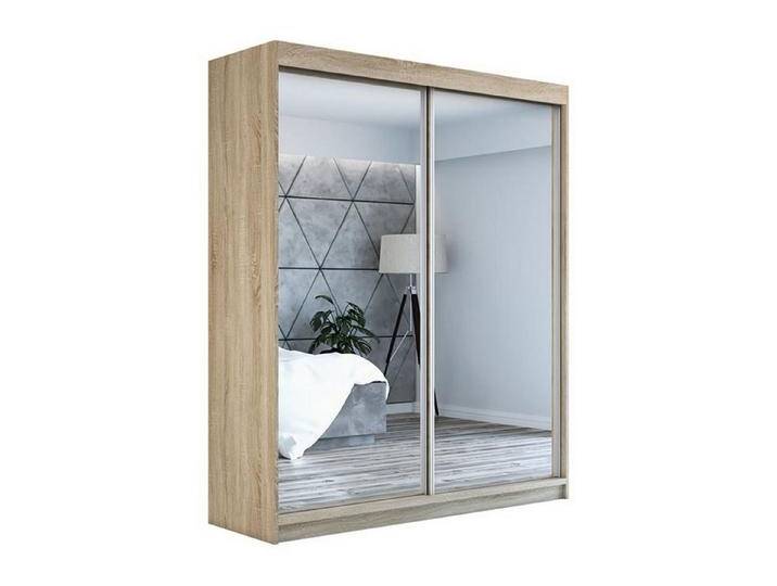A&J MöbelLand GmbH Schwebetürenschrank HARMONIO, 2-türig Schrank mit Spiegel (TOP ANGEBOT! Geräumiger Schrank mit einer Breite von 180 cm und Spiegel, ideal zur Aufbewahrung von Kleidung und Accessoires. 2 Schubladen und viel Stauraum. TOP PRODUKT! Wählen Sie das ideale Modell für Ihr Schlafzimmer!, Inclusive 2 Schubladen) Breite: 180 cm, Höhe: 215 cm, Tiefe: 59,5 cm A&J MöbelLand GmbH Schwebetürenschrank HARMONIO, 2-türig Schrank mit Spiegel (TOP ANGEBOT! Geräumiger Schrank mit einer Breite von 180 cm und Spiegel, ideal zur Aufbewahrung von Kleidung und Accessoires. 2 Schubladen und viel Stauraum. TOP PRODUKT! Wählen Sie das ideale Modell für Ihr Schlafzimmer!, Inclusive 2 Schubladen) Breite: 180 cm, Höhe: 215 cm, Tiefe: 59,5 cm von OTTO