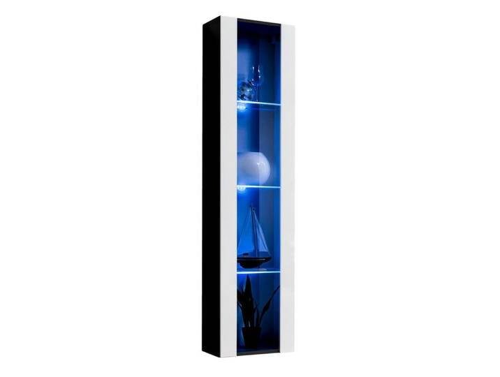 ASM-Moebel Hängevitrine Hängevitrine Glasvitrine FLY I Hochglanz Led Push-Click 12 Varianten Hochglanzfronten Led Beleuchtung und Push-Click System von OTTO