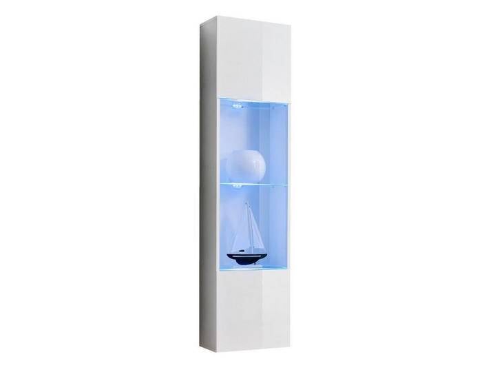ASM-Moebel Hängevitrine Hängevitrine Glasvitrine FLY I Hochglanz Led Push-Click 12 Varianten Hochglanzfronten Led Beleuchtung und Push-Click System von OTTO