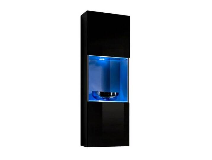 ASM-Moebel Hängevitrine Hängevitrine Glasvitrine FLY II Hochglanz Led Push-Click 12 Varianten Hochglanzfronten Led Beleuchtung und Push-Click System von OTTO