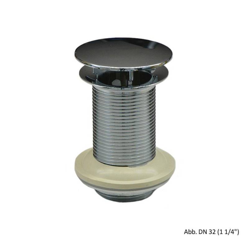OEG GmbH Ablaufgarnitur Design Schaftventil nicht verschliessbar ohne Überlauf DN32 (11/4) von OEG GmbH