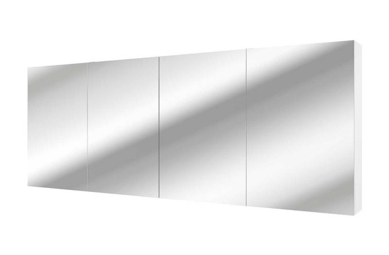 AcquaVapore Badezimmerspiegelschrank Spiegelschrank, Badspiegel, Badezimmer Spiegel City 200cm weiß von AcquaVapore