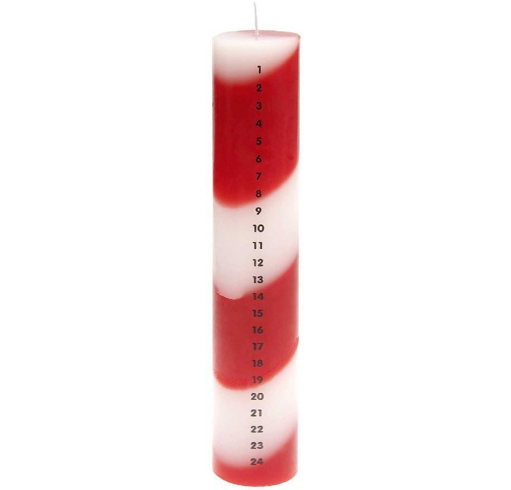 Adventskalender Adventskalender Kerze 1-24, rot/weiß Adventskalender Adventskalender Kerze 1-24, rot/weiß von OTTO