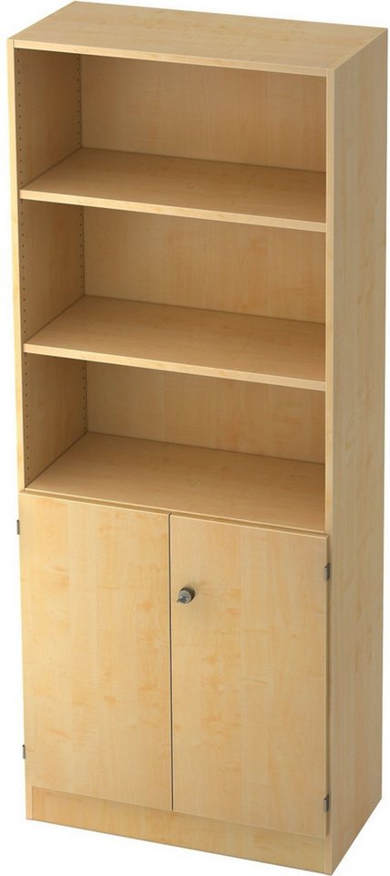 HAMMERBACHER Aktenregal Regal 5 OH 2 OH 80x42x200,4cm Türen Sockelblende Griff SG Ahorn/Ahorn HAMMERBACHER Aktenregal Regal 5 OH 2 OH 80x42x200,4cm Türen Sockelblende Griff SG Ahorn/Ahorn von HAMMERBACHER