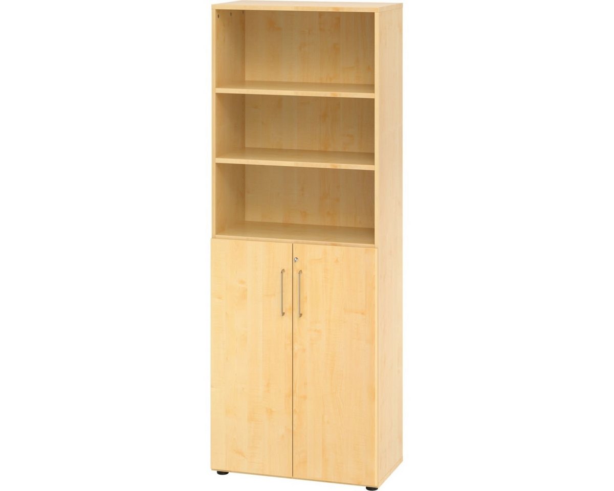 HAMMERBACHER Aktenschrank Schrank 6OH /3OH Türen BxTxH 80x42x215,6cm Griff BS Ahorn HAMMERBACHER Aktenschrank Schrank 6OH /3OH Türen BxTxH 80x42x215,6cm Griff BS Ahorn von Hammerbacher