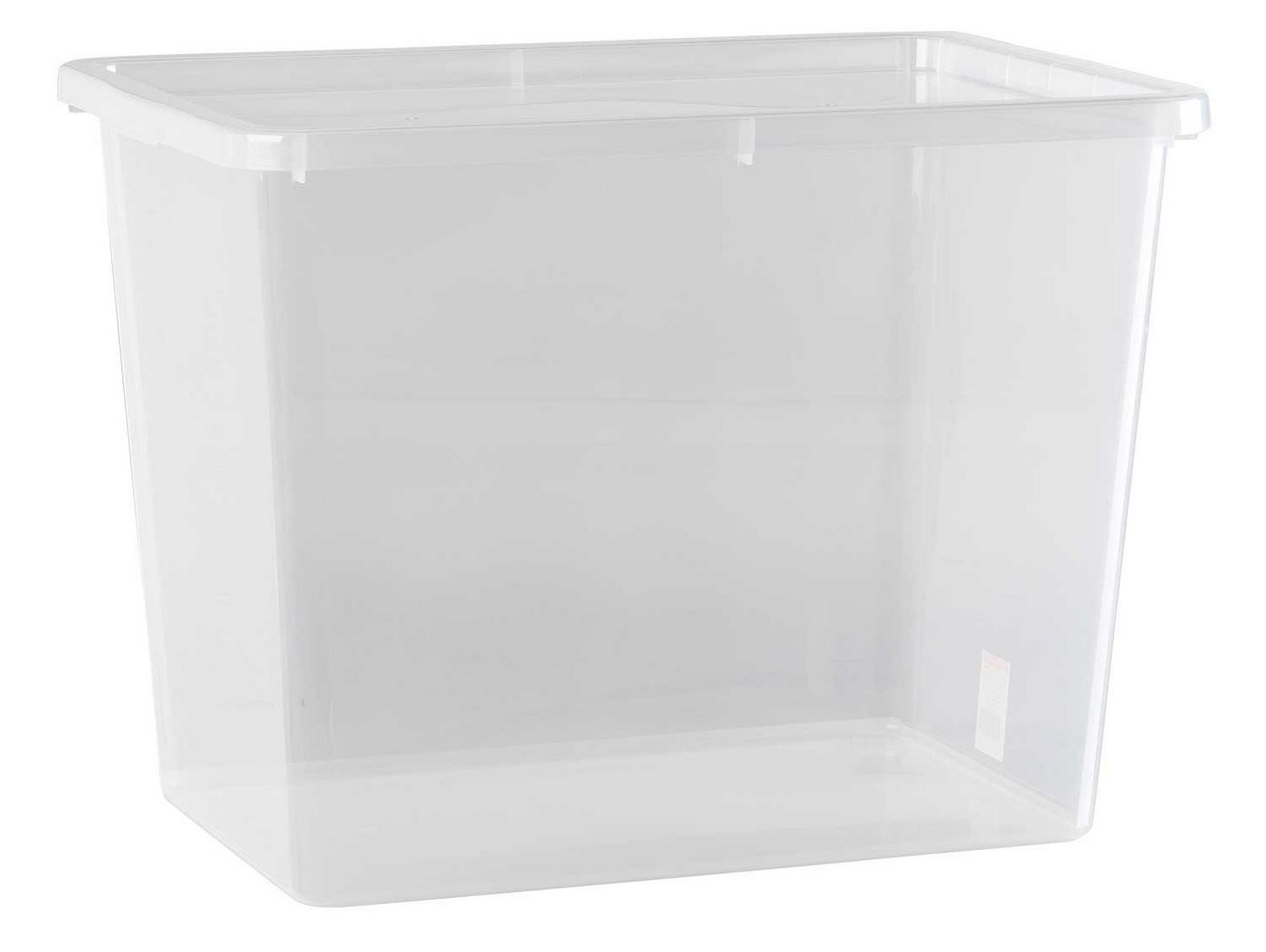 Aufbewahrungsbox CAESAR, 80 Liter, stapelbar, Kunststoff, mit Deckel von OTTO