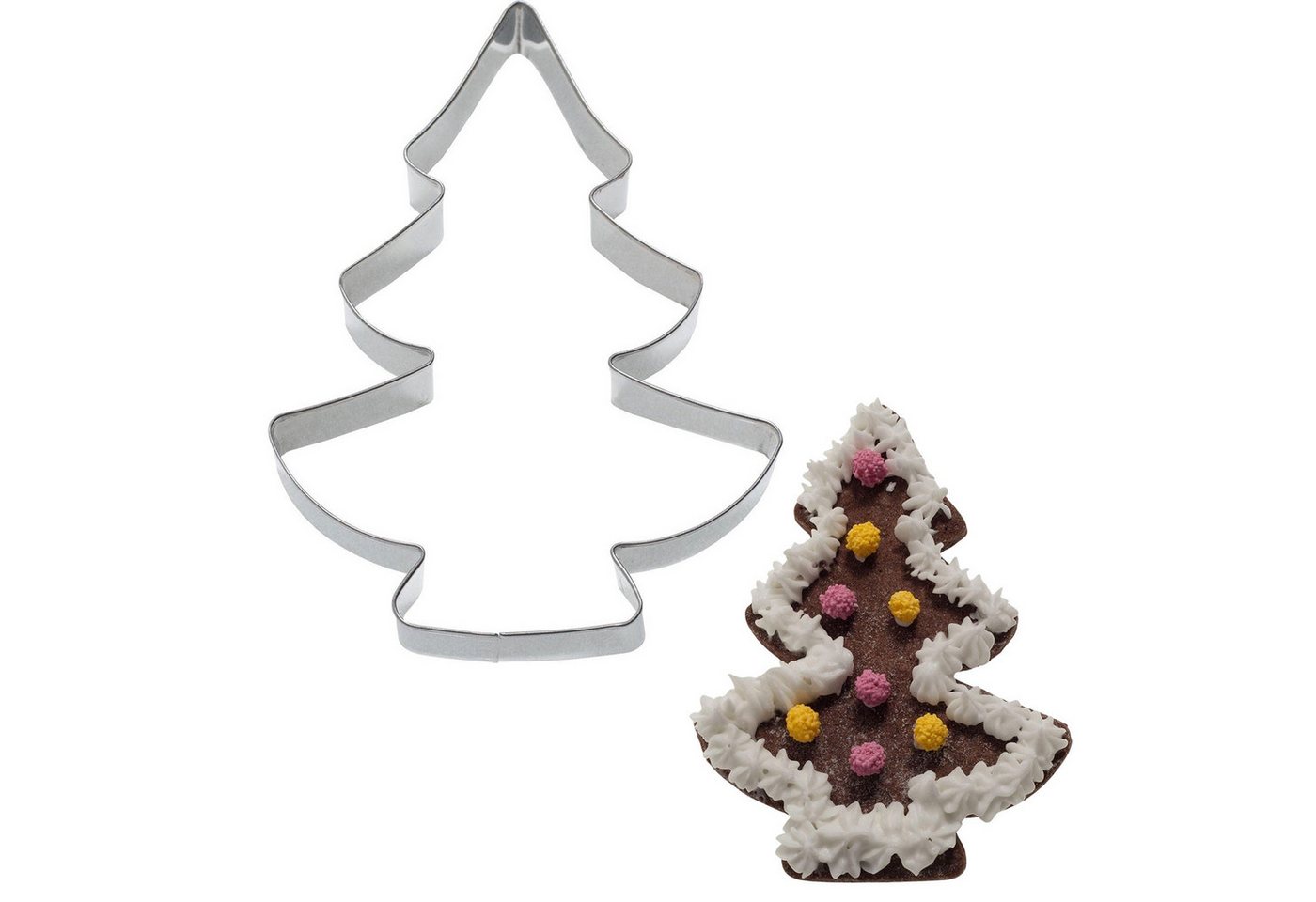 WESTMARK Ausstechform Tannenbaum, Groß, Inklusive Rezept, Lebkuchen-Ausstechform, Edelstahl WESTMARK Ausstechform Tannenbaum, Groß, Inklusive Rezept, Lebkuchen-Ausstechform, Edelstahl von WESTMARK
