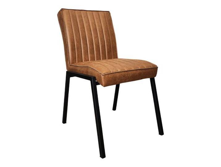 BENEDO MÖBEL Esszimmerstuhl Molly Cognac, Eco-Leder & schwarzem Bein, 52x 65x88 cm BENEDO MÖBEL Esszimmerstuhl Molly Cognac, Eco-Leder & schwarzem Bein, 52x 65x88 cm von OTTO