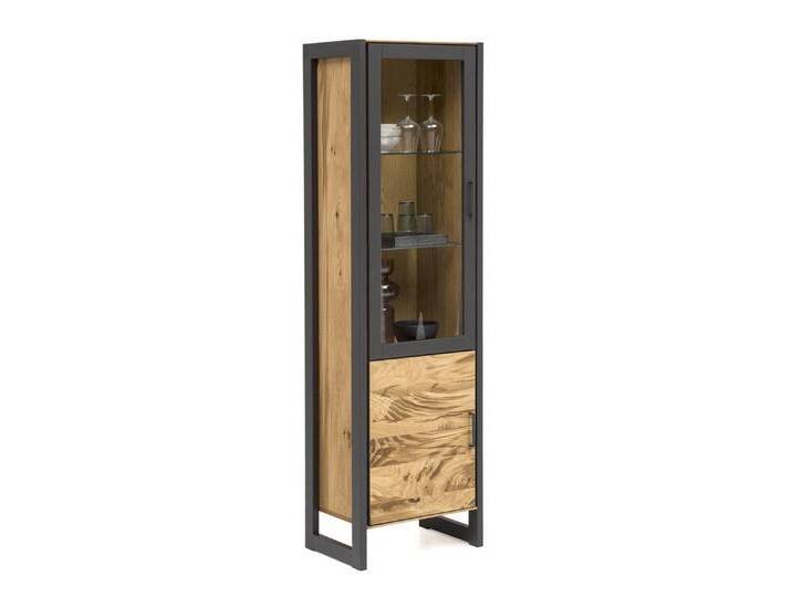 BENEDO MÖBEL Glasvitrine Janne Vitrine Alteiche, Janne Vitrine von OTTO