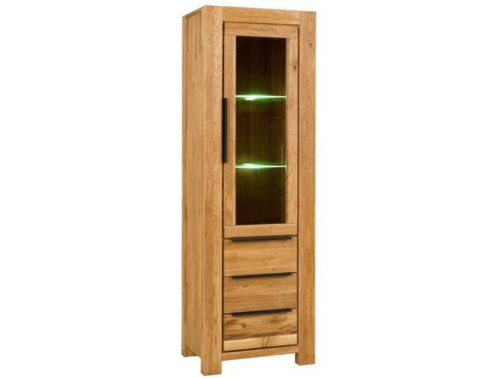 BENEDO MÖBEL Glasvitrine Vitrine Wildeiche teilmassiv geölt BENEDO MÖBEL Glasvitrine Vitrine Wildeiche teilmassiv geölt von OTTO