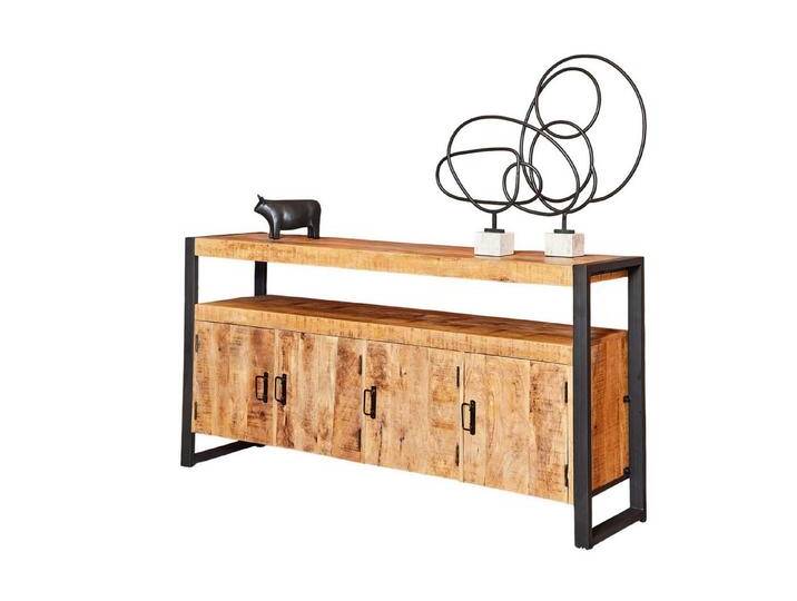 BENEDO MÖBEL Sideboard Bori Natur, Stauraumkommode Mangoholz, 135×45×80 cm oder 175×45×90 cm, 175 cm von OTTO