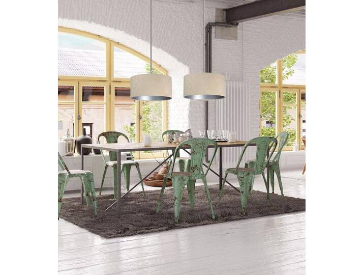BPS Koncept Hängeleuchte Classic, ohne Leuchtmittel, beige weiß silberfarben, Becher weiß-Deckeltasse weiß, 30cm, Beige,Silber BPS Koncept Hängeleuchte Classic, ohne Leuchtmittel, beige weiß silberfarben, Becher weiß-Deckeltasse weiß, 30cm, Beige,Silber von OTTO