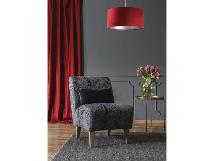 BPS Koncept Hängeleuchte Classic, ohne Leuchtmittel, weiß silberfarben rot, Becher weiß-Deckeltasse weiß, 40cm, Burgunderrot,Silber BPS Koncept Hängeleuchte Classic, ohne Leuchtmittel, weiß silberfarben rot, Becher weiß-Deckeltasse weiß, 40cm, Burgunderrot,Silber von OTTO