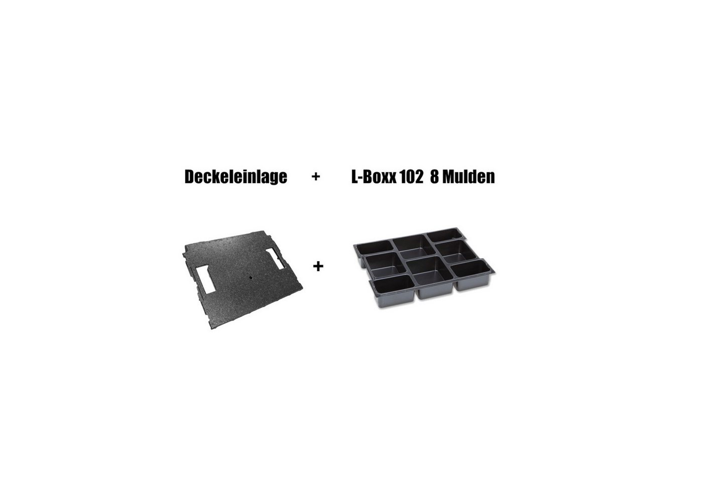 BS Systems Werkzeugkoffer BOSCH SORTIMO Einlage Insetboxen-Set & Deckelpolster für L-BOXX 102 BS Systems Werkzeugkoffer BOSCH SORTIMO Einlage Insetboxen-Set & Deckelpolster für L-BOXX 102 von BS Systems