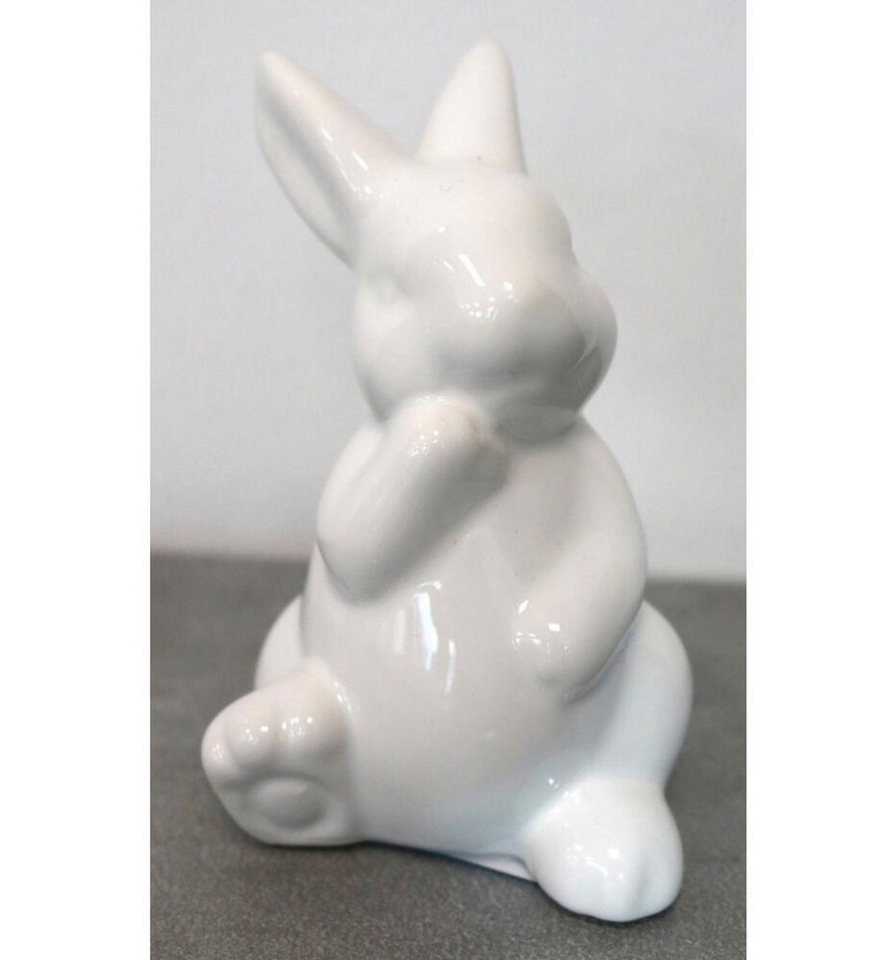 BURI Dekofigur BURI Hase Keramik Figur Innendekoration Haushalt Regal Tisch Ostern BURI Dekofigur BURI Hase Keramik Figur Innendekoration Haushalt Regal Tisch Ostern von BURI
