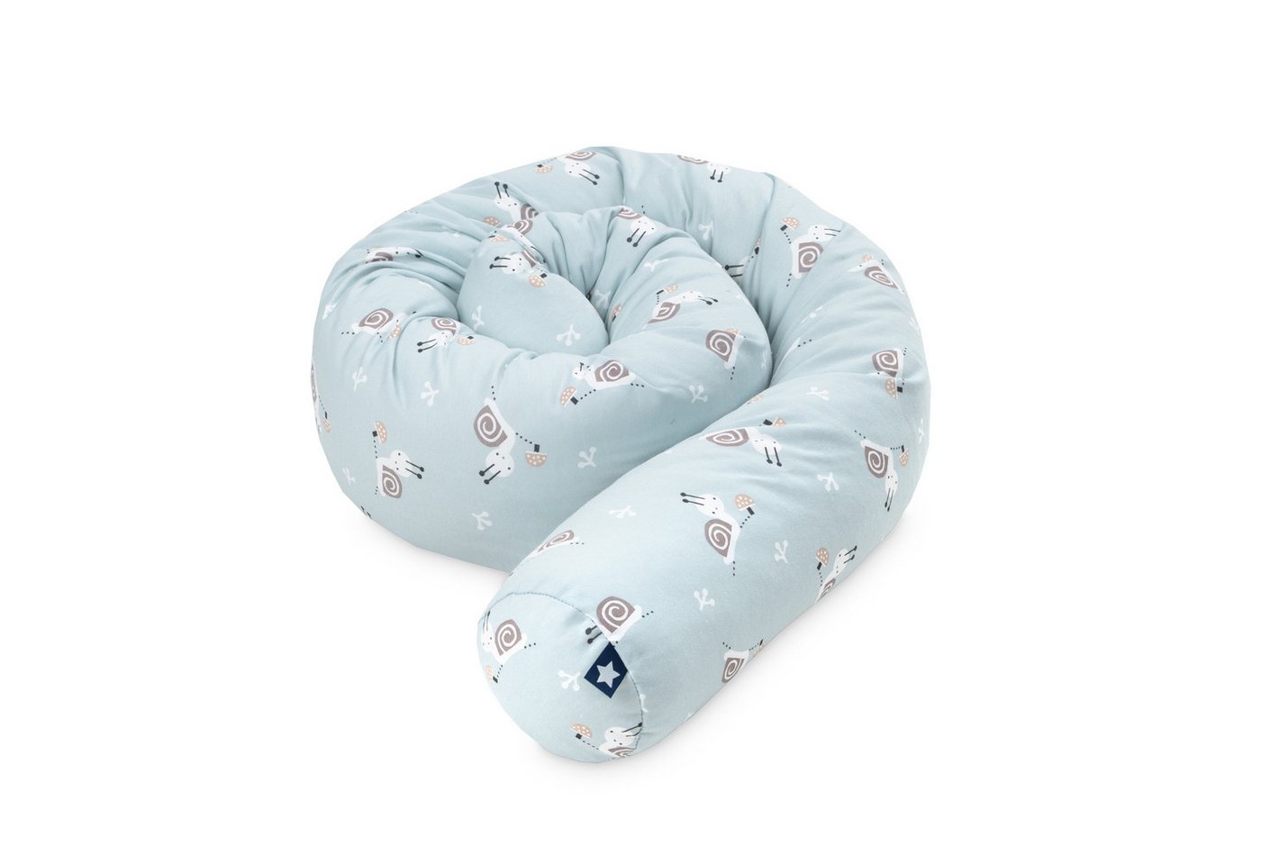 Babybett Bettschlange JERSEY SCHNECKE (BHT 40x16x51 cm) BHT 40x16x51 cm bunt von OTTO