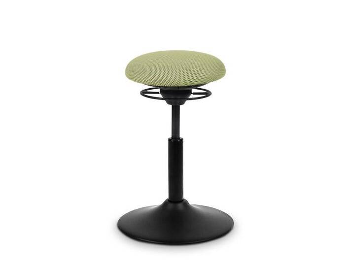 Balimo Sitzhocker BALIMO® CLASSIC - Gestell Schwarz - Sitztrainer - Bewegungshocker, schwarz, Grün von OTTO
