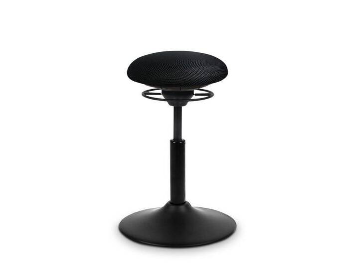Balimo Sitzhocker BALIMO® CLASSIC - Gestell Schwarz - Sitztrainer - Bewegungshocker, schwarz, Schwarz von OTTO