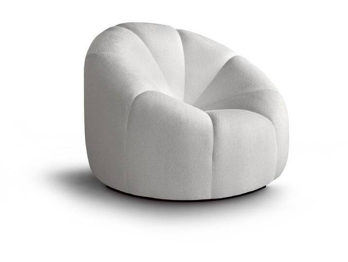 Beautysofa Sessel Moderner stilvoller eleganter Drehstuhl LOFT (stoff: Bubble), weiß(Bubble01) von OTTO