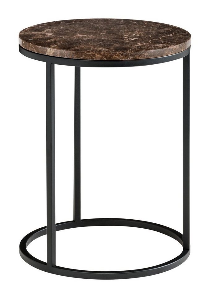Beistelltisch Beistelltisch, VARIMO, Marmor, Braun, Ø 39 cm Beistelltisch Beistelltisch, VARIMO, Marmor, Braun, Ø 39 cm von OTTO