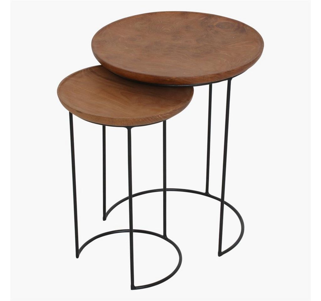 Beistelltisch Loft 2er Set Teakholzplatte Beistelltisch Loft 2er Set Teakholzplatte von OTTO
