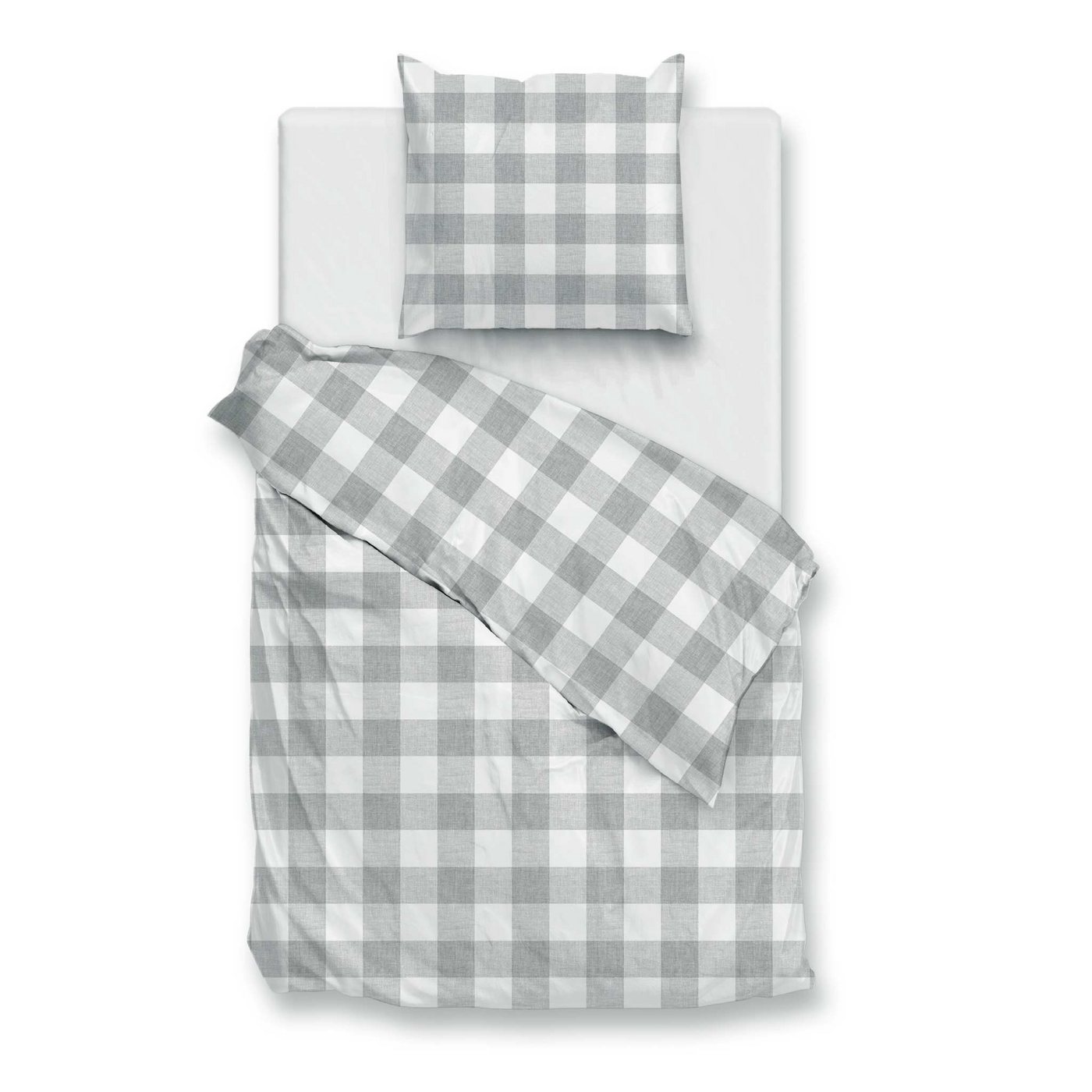 Bettwäsche Zo! Home Cotton Bettwäsche 155x220 Quattro di Lino Dove Grey grau, Baumwolle, 2 teilig Bettwäsche Zo! Home Cotton Bettwäsche 155x220 Quattro di Lino Dove Grey grau, Baumwolle, 2 teilig von OTTO