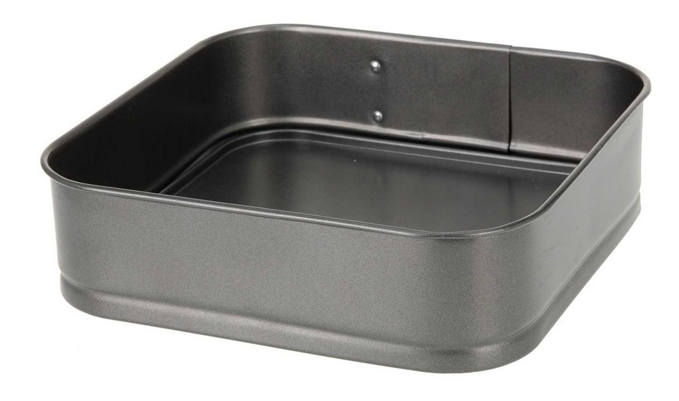 Backform LINDAS, Grau, Metall, B 24 cm, T 24 cm, eckig, mit Anti-Haftbeschichtung Backform LINDAS, Grau, Metall, B 24 cm, T 24 cm, eckig, mit Anti-Haftbeschichtung von OTTO