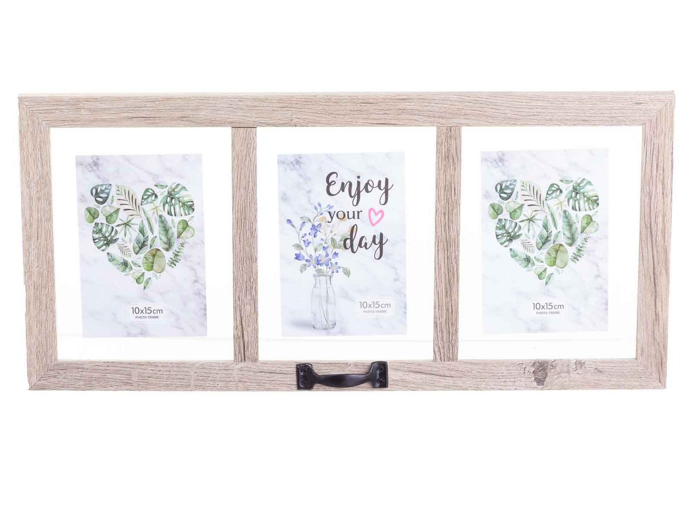 Bilderrahmen Bilderrahmen für 3 Fotos, 15x10 cm 16564 shabby chic ca. 51x24x,4 cm, (1 St) von OTTO