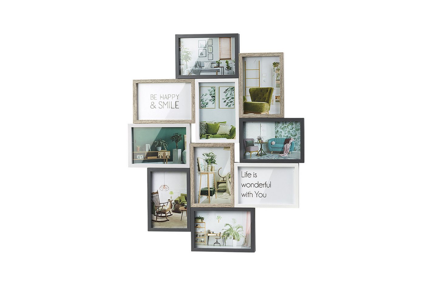 Kobolo Bilderrahmen Collage Bilderhalter Fotorahmen AVA für 10 Bilder 10x15cm Kobolo Bilderrahmen Collage Bilderhalter Fotorahmen AVA für 10 Bilder 10x15cm von Kobolo