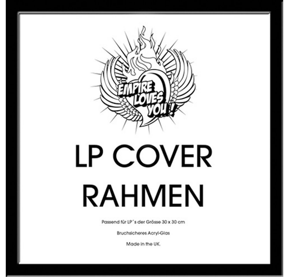 Bilderrahmen LP Plattencover Rahmen - Wechselrahmen - schwarz - innen 31,5x31,5 cm Bilderrahmen LP Plattencover Rahmen - Wechselrahmen - schwarz - innen 31,5x31,5 cm von OTTO