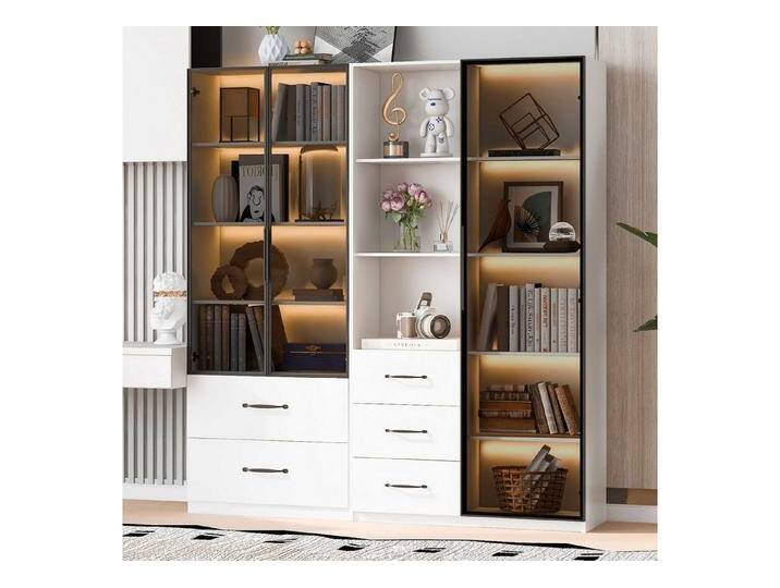 BlingBin Glasvitrine LED-Vitrine (1-St. von OTTO