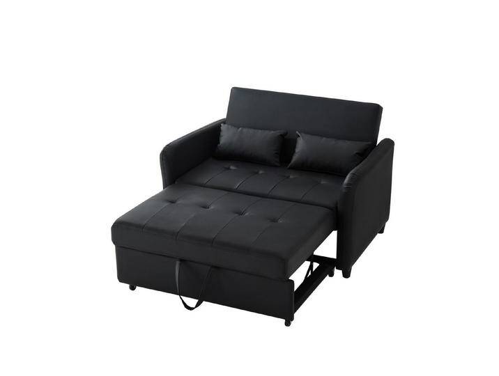 BlingBin Schlafsofa Zweisitzer-Ausziehbares Sofabett Mit Schlaffunktion, 1er Set 1 Teile, 3-stufig verstellbare Rückenlehne von OTTO