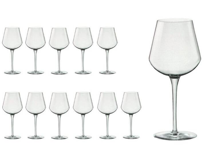 Bormioli Rocco Weinglas 12er Set Weingläser Small inAlto 38 cl aus erstklassigem Kristallglas, Glas, weiß von OTTO