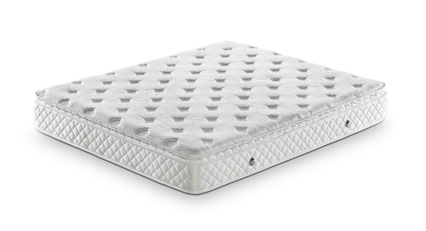 Boxspringmatratze CENOVA, Sierra Bedding, 27 cm hoch, mit atmungsaktivem Bezug integriertem Topper und extra Komfortschaum Boxspringmatratze CENOVA, Sierra Bedding, 27 cm hoch, mit atmungsaktivem Bezug integriertem Topper und extra Komfortschaum von Sierra Bedding