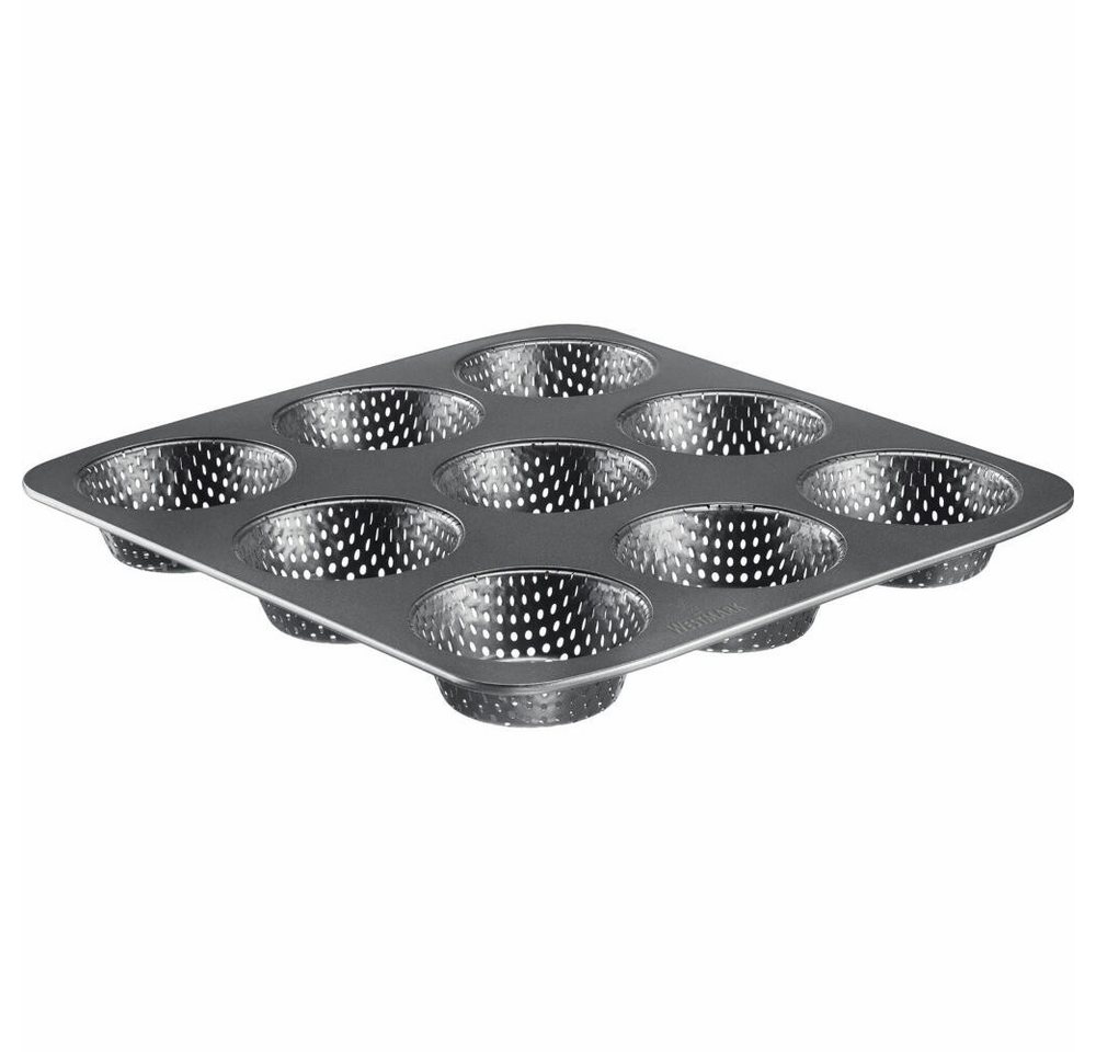 WESTMARK Brotbackform Brötchen Backform, Für 9 Brötchen, Ø je 8,5 cm, antihaft-beschichtet von WESTMARK