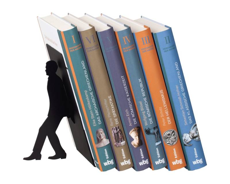 Buchstütze Balvi Buchstütze Too Many Farbe Schwarz Buchstütze für das Bücherre Buchstütze Balvi Buchstütze Too Many Farbe Schwarz Buchstütze für das Bücherre von OTTO