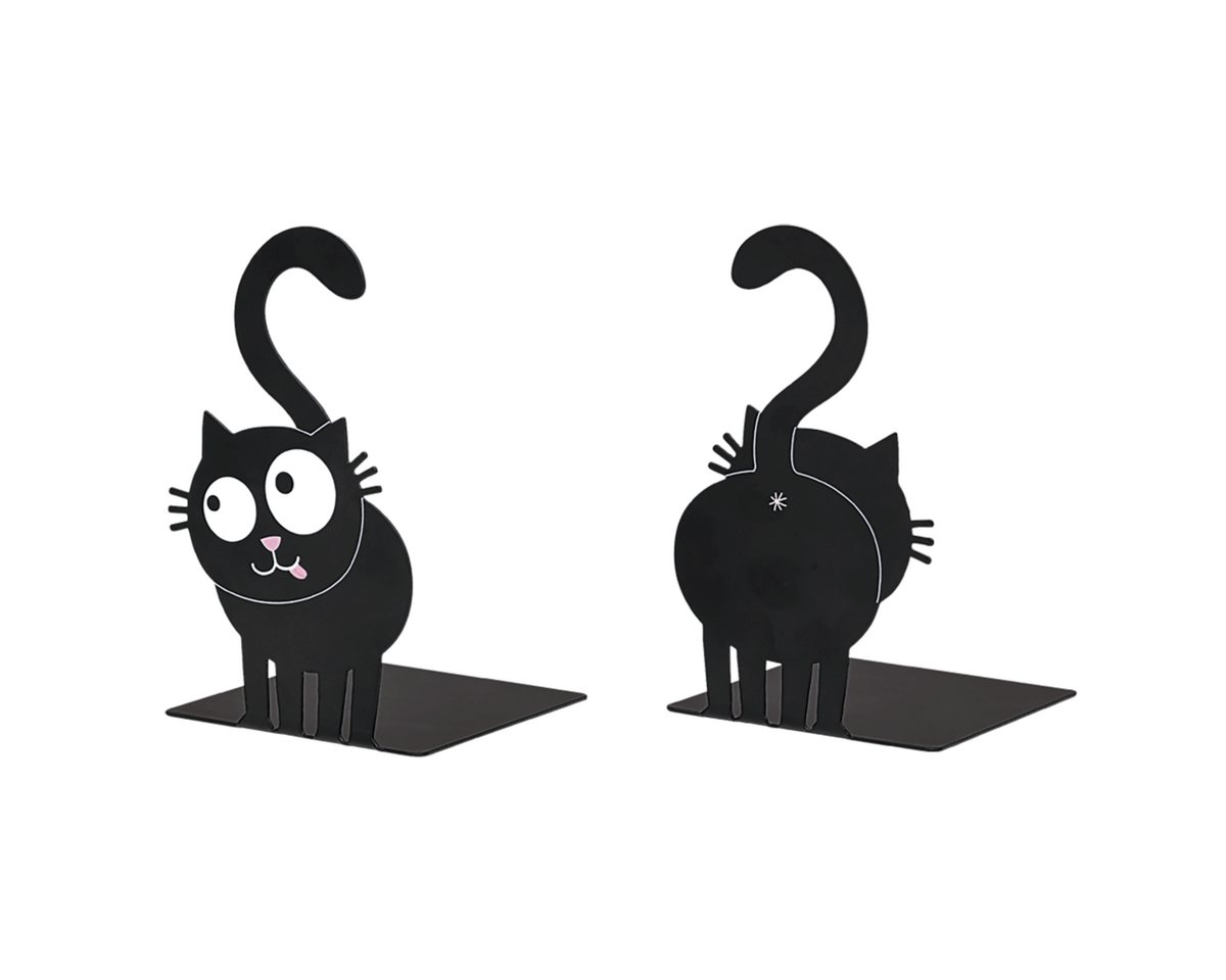 Buchstütze moses. Ed, The Cat Buchstützen 2er Set, Schwarze Katzen Buchstütze von OTTO