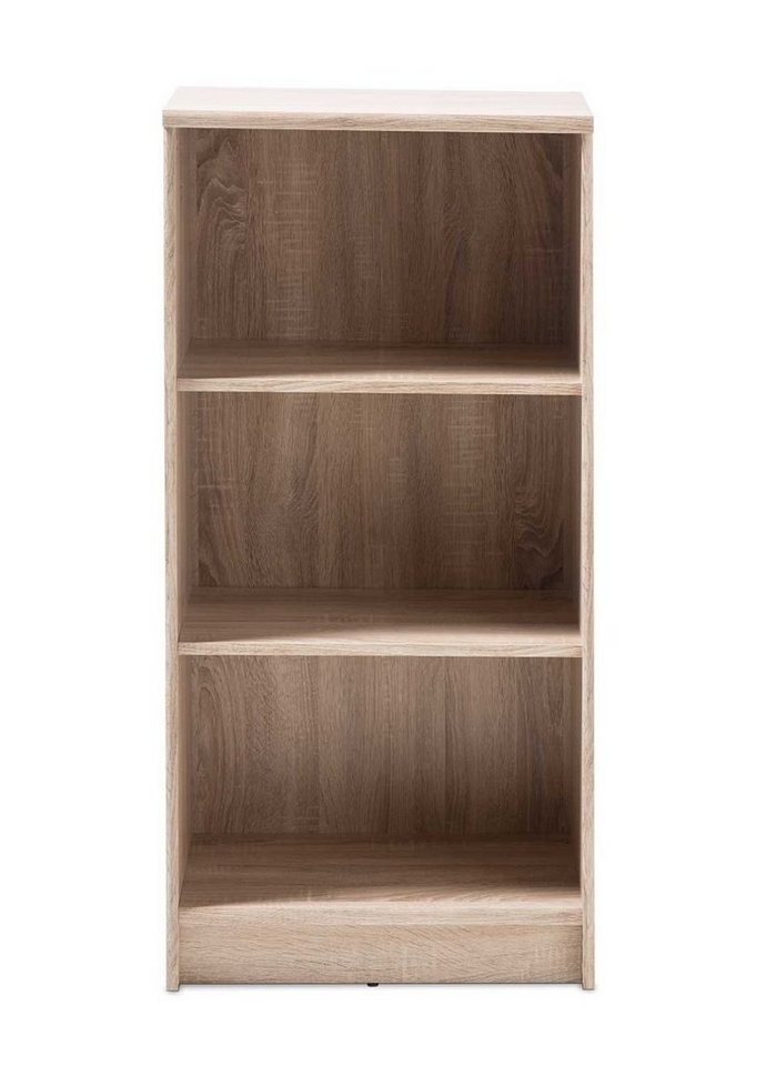 Bücherregal OPTIMUS, B 54 x H 111 cm, Eichedekor Sonoma, mit 3 Fächern von OTTO