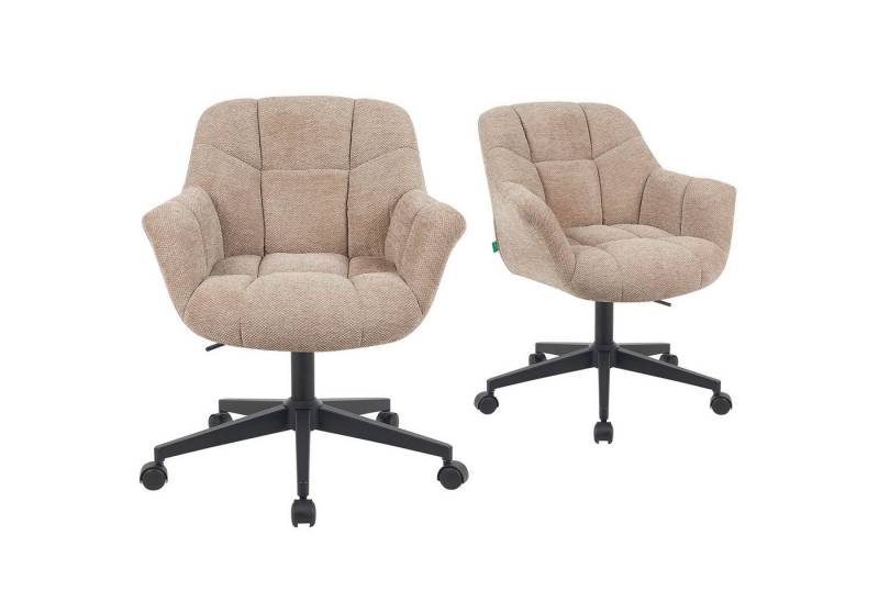 DUBI Möbel Bürostuhl Mika-Nuri 2er-Set, 2er-Set von DUBI Möbel