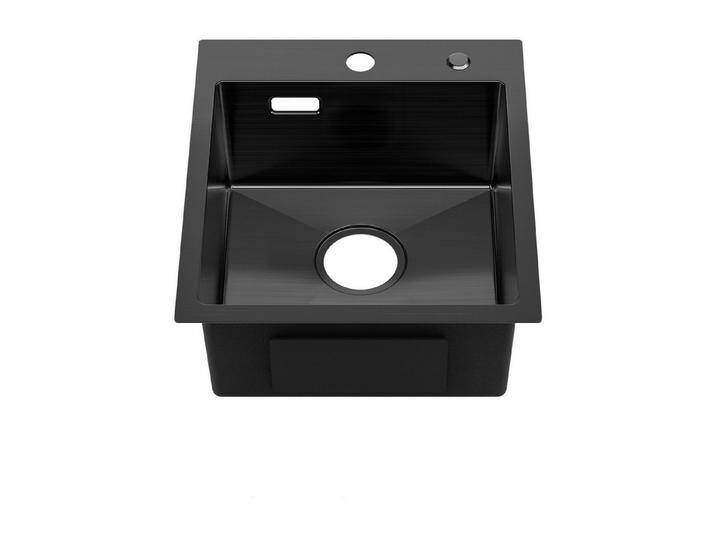 CECIPA MAX Edelstahlspüle Küchenspüle aus Edelstahl 40×45cm Einbauspüle AufsatzSpüle, Rechteck, 40/45 cm, Spüle küche, 2 Installationsmethoden von OTTO