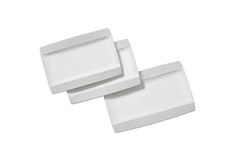 CHEF CUISINE International Servierplatte Chef Cuisine Porzellan Servierplatten Set, 3-tlg. von CHEF CUISINE International