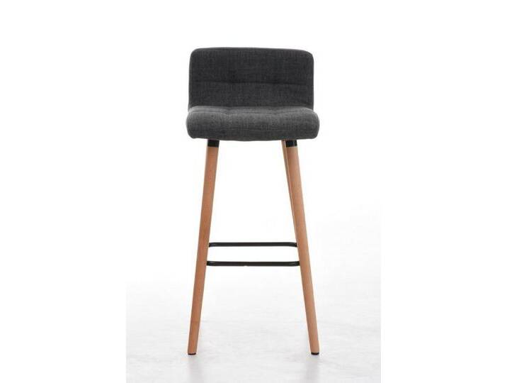 CLP Barhocker 2er Set Barhocker Lincoln Stoff natura, grau von OTTO