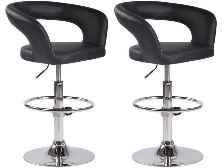 CLP Bistrostuhl 2er Set Barhocker Jaen, braun CLP Bistrostuhl 2er Set Barhocker Jaen, braun von OTTO