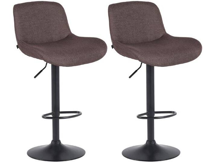 CLP Bistrostuhl 2er Set Barhocker Solon Schwarz von OTTO
